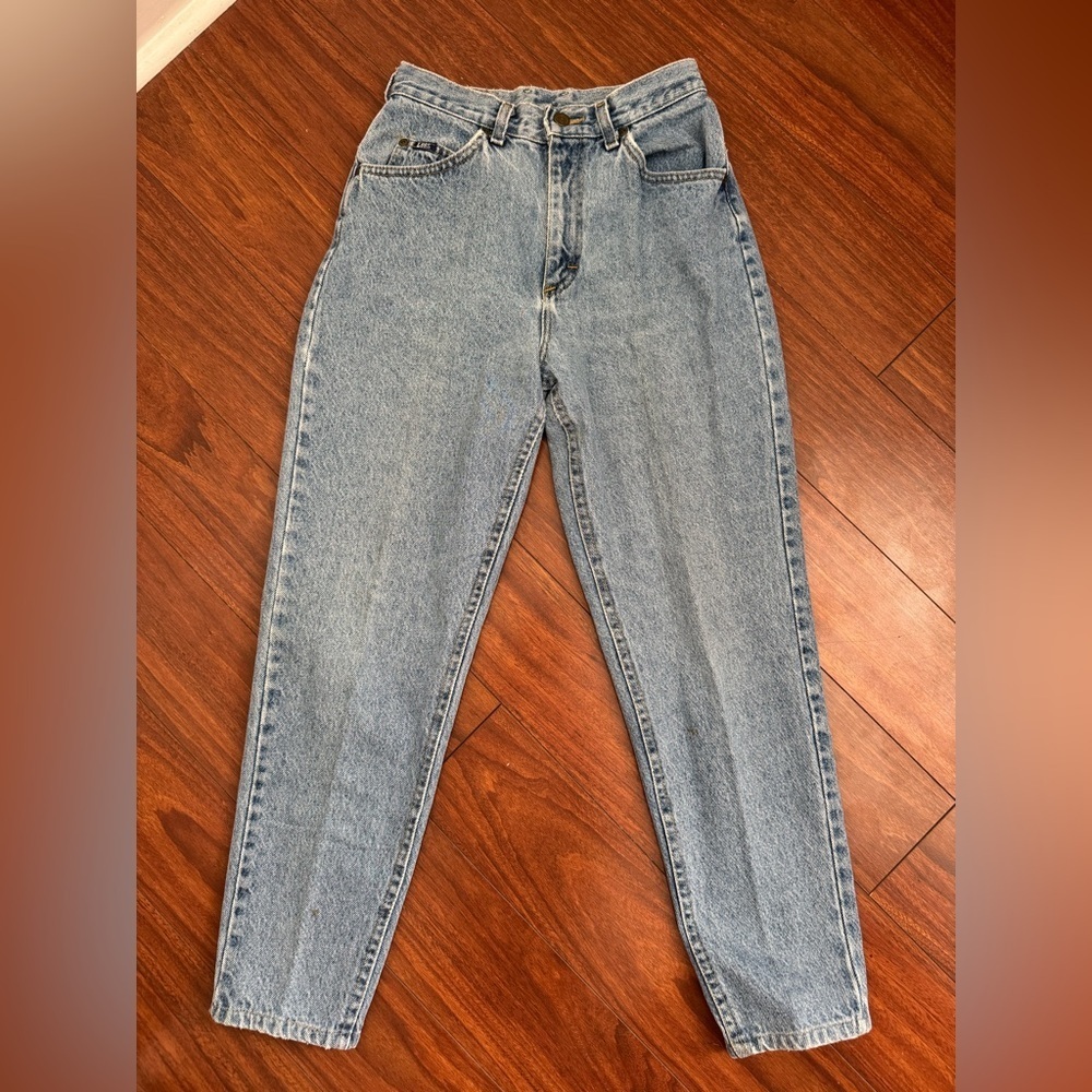 Vintage Lee Classic Blue Denim Jeans Size Women’s 24 inch waist